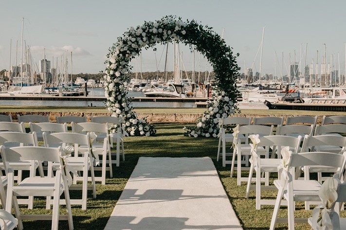 a wedding planned by Luxx Weddings an events planner in perth