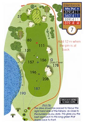 Ellenbrook Course Guide Hole 7